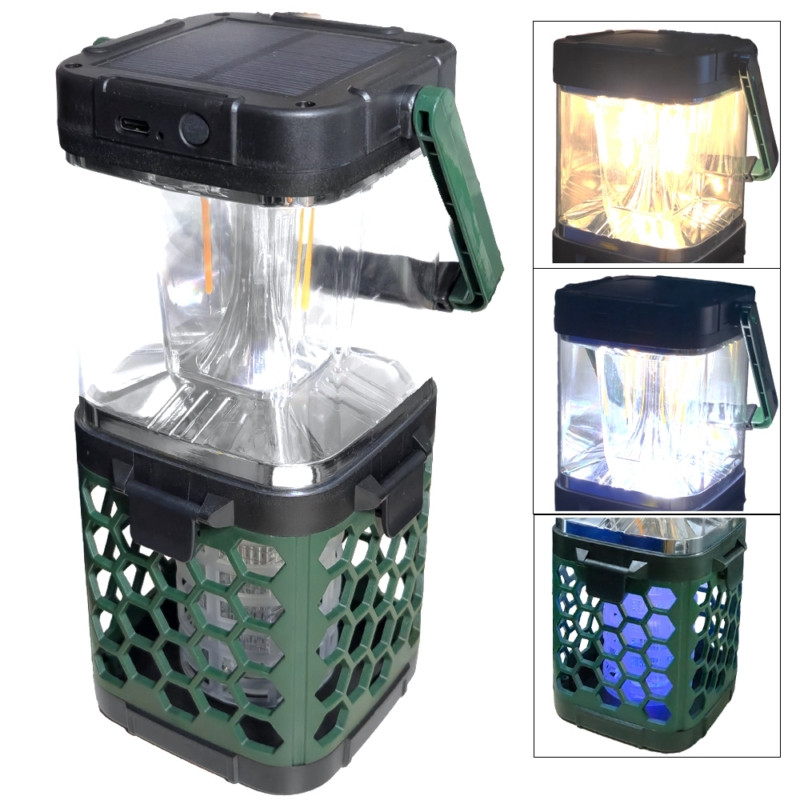 MATA MOSQUITOS ELECTRICO ECOPOWER CON LAMPARA